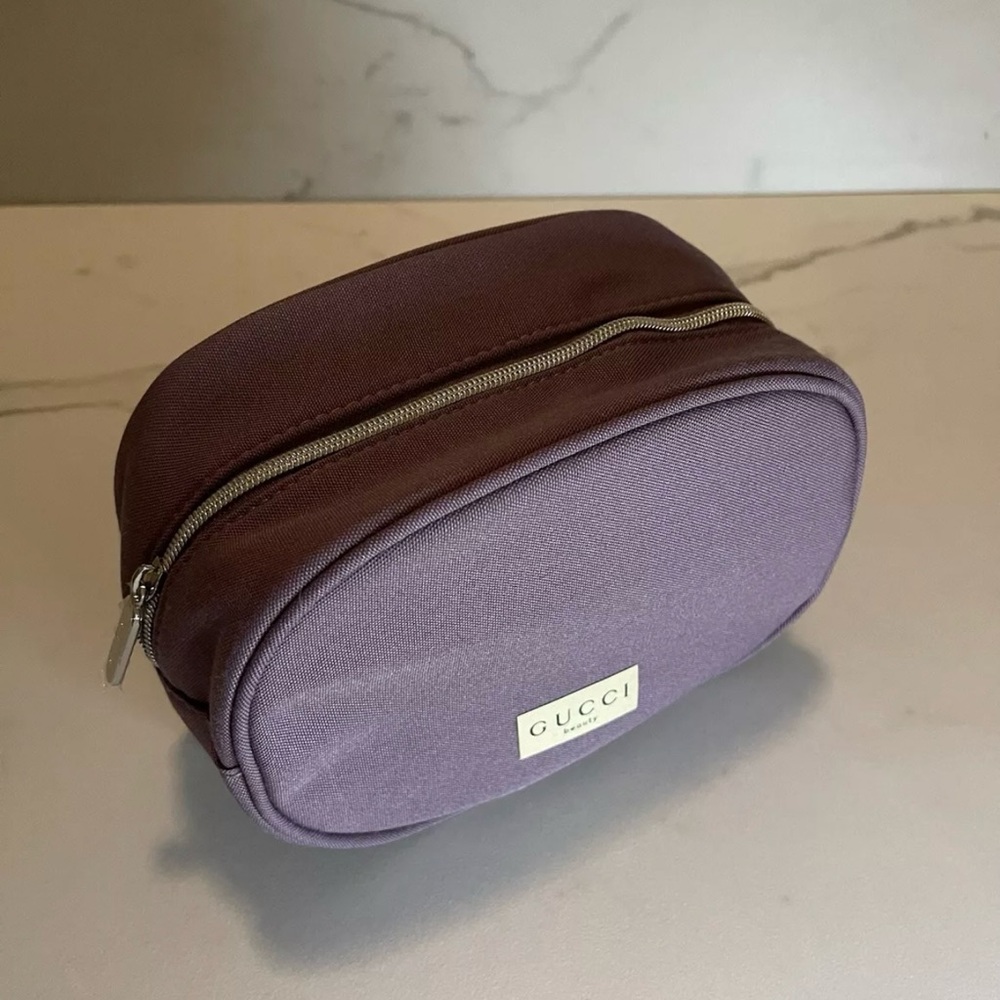 Gucci Purple Beauty Pouch - Picture 2 of 6